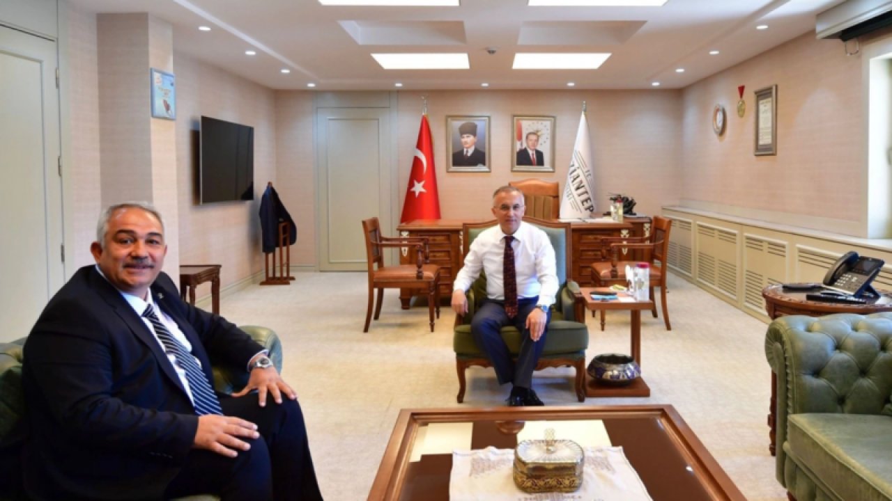 Gaziantep AK Parti İl Başkanı Murat Çetin'den Vali Çeber'e Hayırlı Olsun Ziyareti!