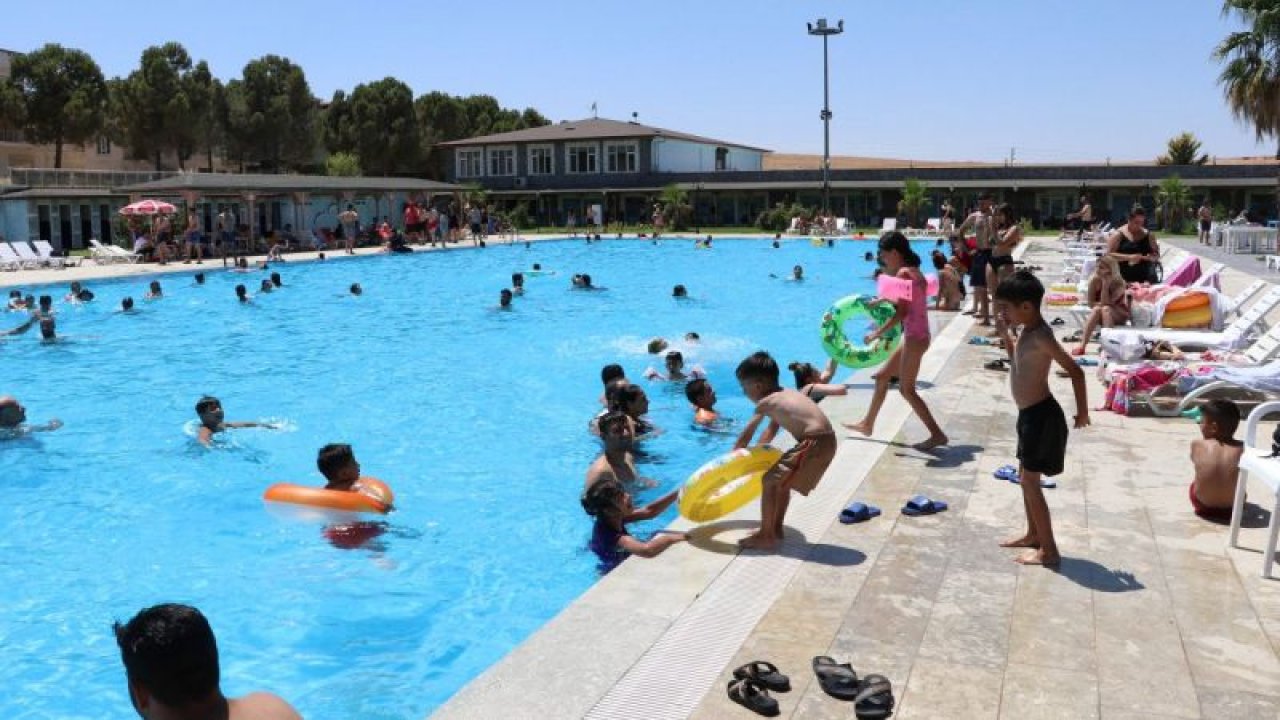 Gaziantep sıcak hava etkisini sürdürüyor... VATANDAŞLAR BAKIN NASIL ÇÖZÜM BULUYOR?