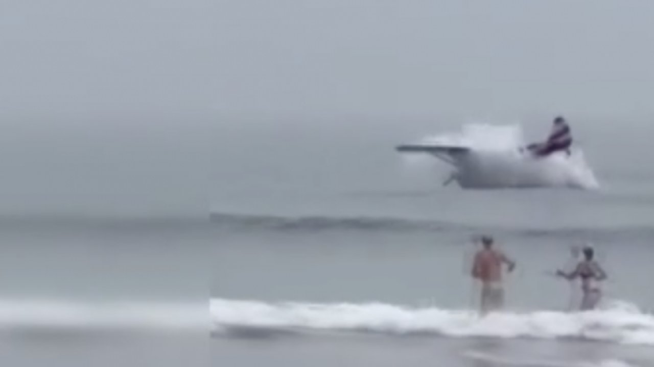 ABD’de uçak denize çakıldı