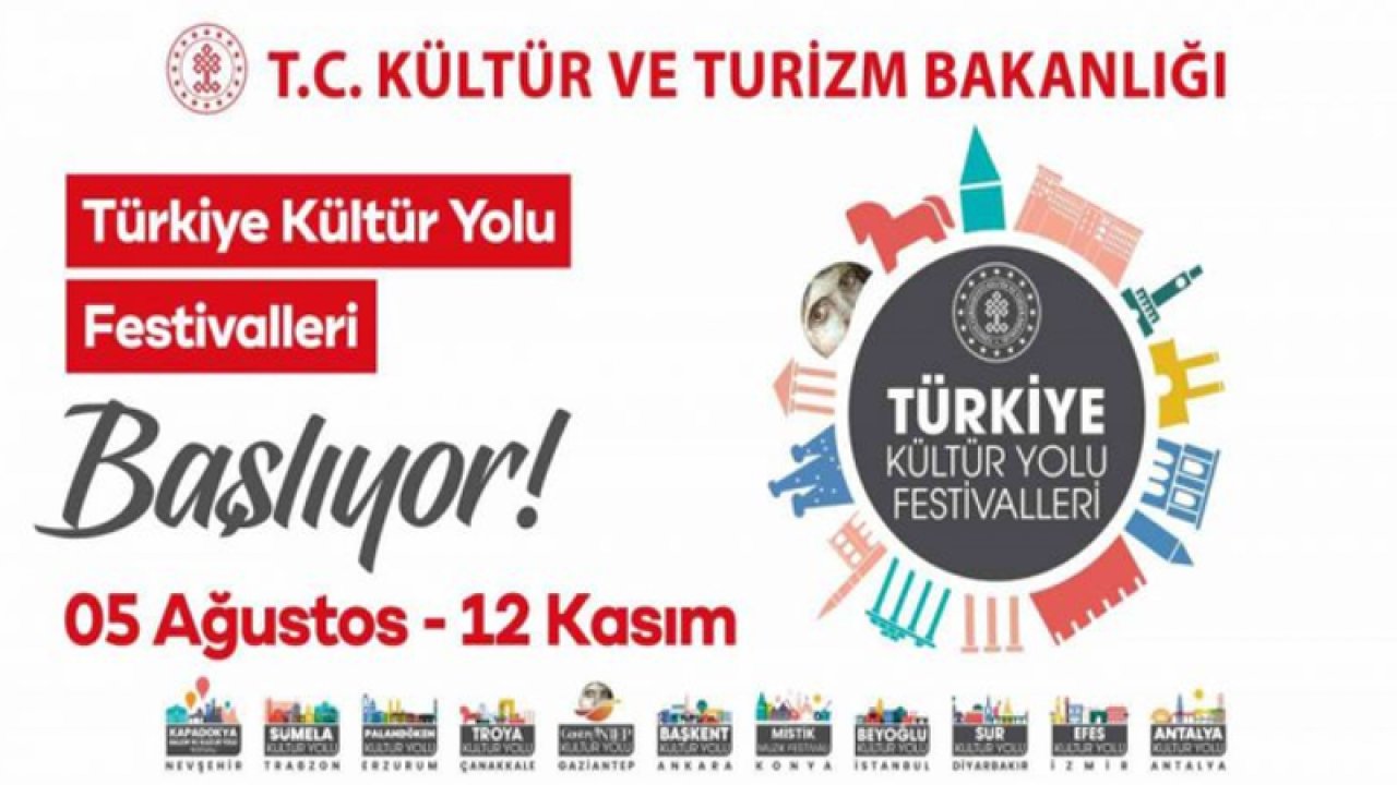Türkiye Kültür Yolu Festivalleri başlıyor. Festival Gaziantep'te de gerçekleştirilecek