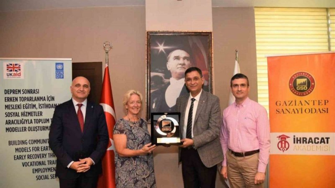 Gaziantep'te İhracat Akademisi 7. dönem sertifika töreni gerçekleştirildi