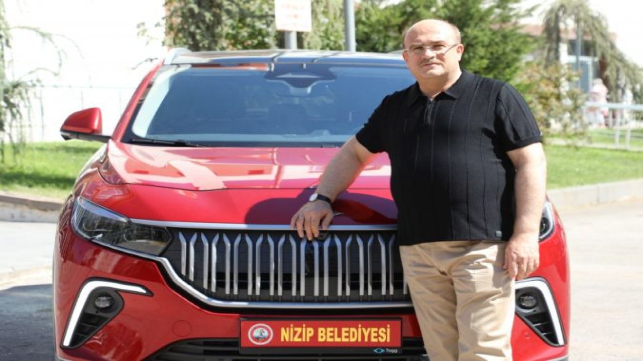 Gaziantep Nizip Belediyesi araç filosunun yeni üyesi Togg oldu