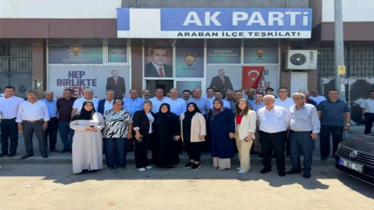 AK Parti Gaziantep Milletvekili Bünyamin Bozgeyik ve İl teşkilatı durmadan çalışıyor