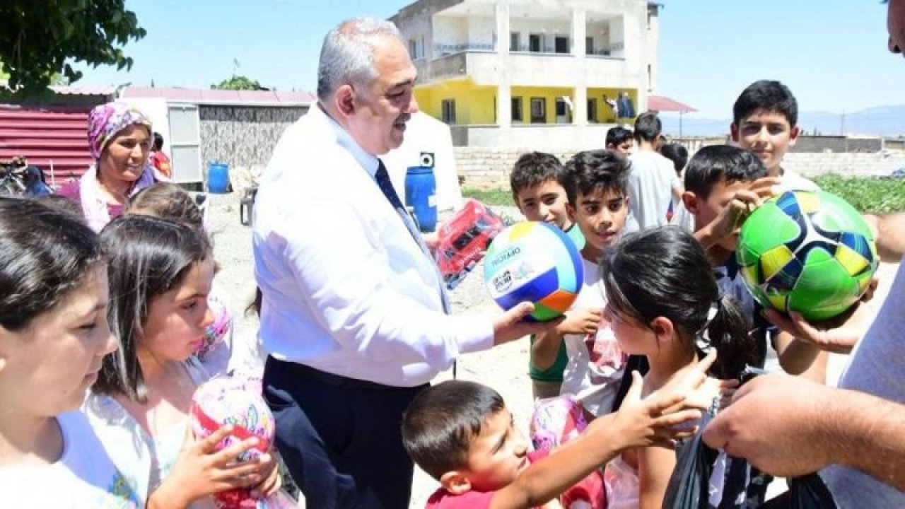 AK Parti Gaziantep İl Başkanı Çetin, depremzedeleri yalnız bırakmıyor