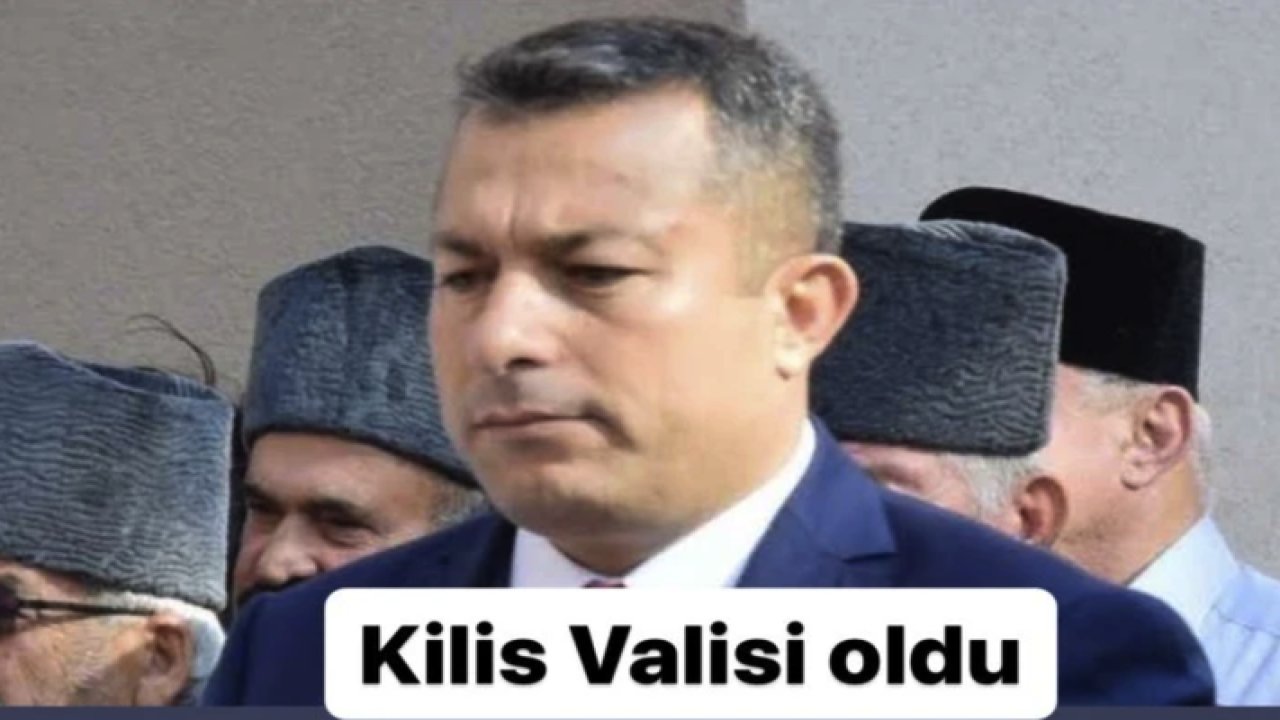 Kilis Valisi o isim oldu. Tahir Şahin Kimdir?