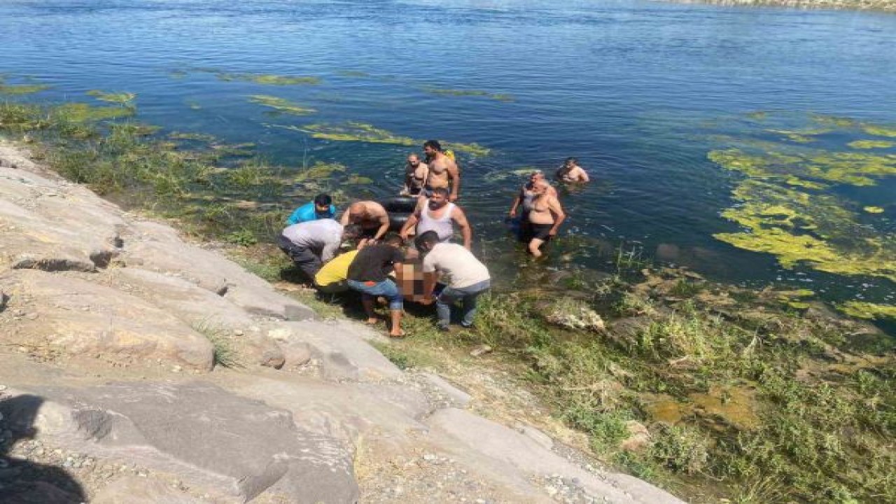 Gaziantep'te Fırat Nehrinde BABA OĞUL can verdi...Fırat Nehri’nde boğulan babanın da cansız bedeni bulundu