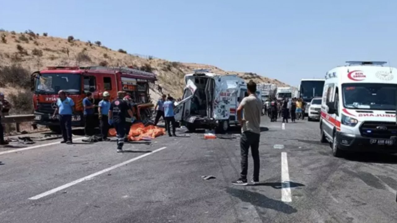 Gaziantep'te 16 kişinin öldüğü feci kazaya ilişkin otobüs şoförüne üst sınırdan ceza talebi