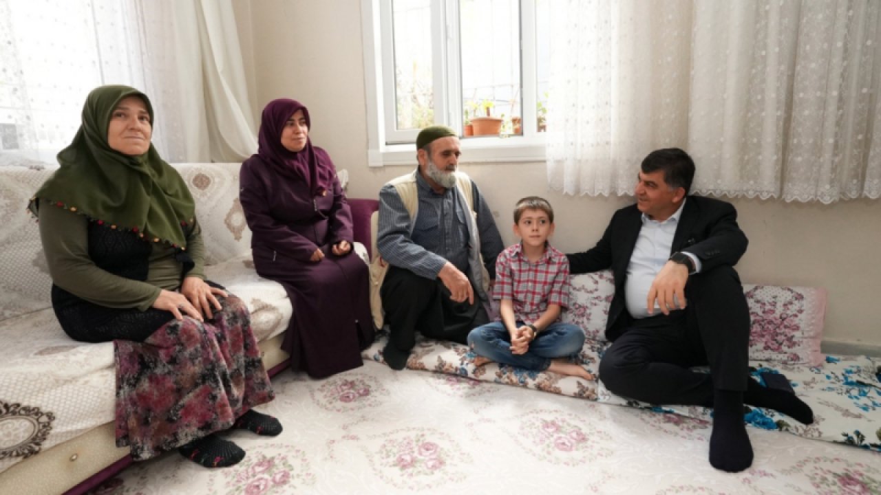 Başkan Fadıloğlu, ailelerin sorunlarına ortak oldu