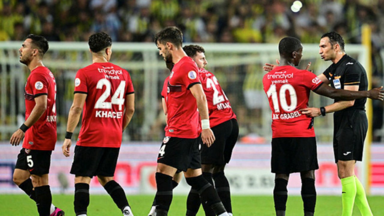 Gaziantep FK'lı Futbolcuların Fenerbahçe karşılaşması karnesi