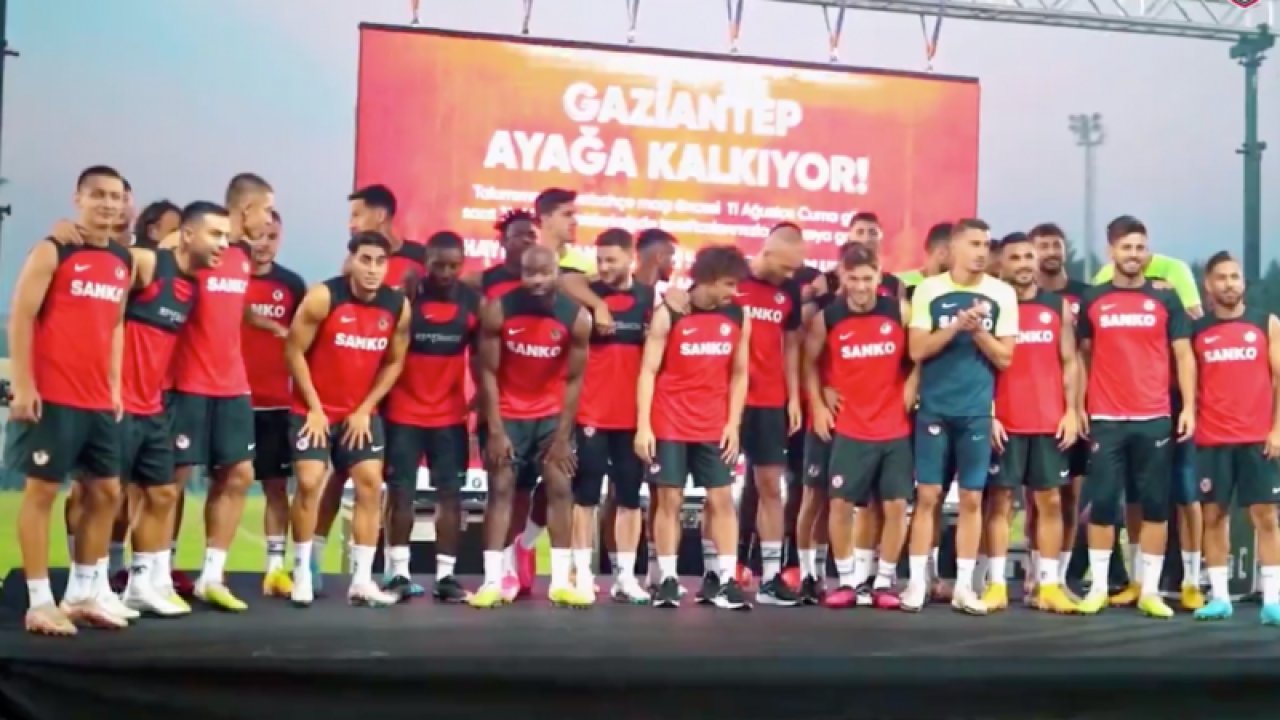 Gaziantep FK’nın yeni sezon şarkısı. Siyah-Kırmızı Benim Yerim Burası