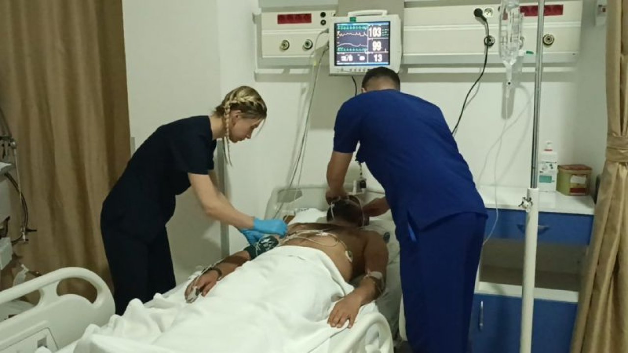Gaziantep'te Sağlıkta Şiddet...20 kişiyle hastaneyi basıp doktor ve görevlileri böyle darbettiler
