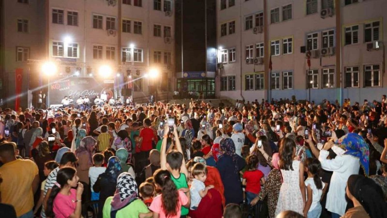 Büyükşehir Belediyesi'nin “Mahallemde Konser Var” programları yoğun ilgi gördü
