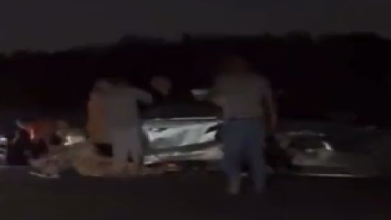 Gaziantep Kuzeyşehir Yolu'nda Kaza... BİTMEYEN YOL