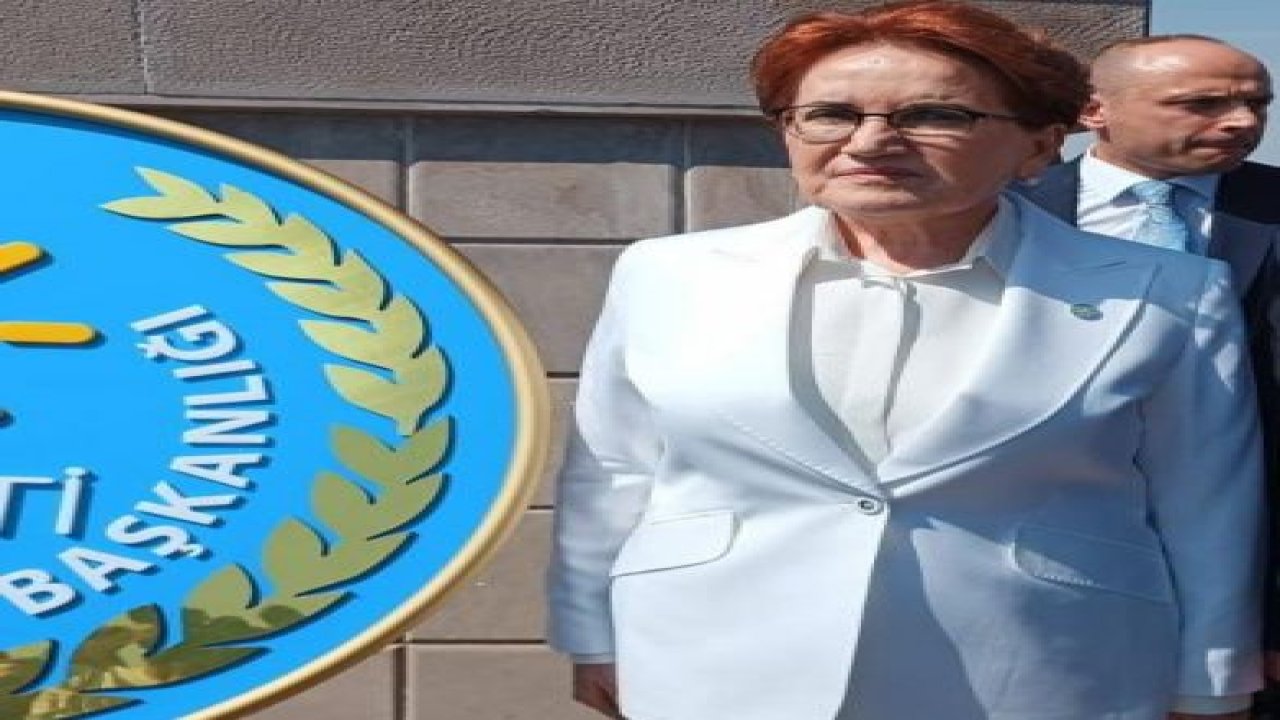 İYİ Parti Genel Başkanı Meral Akşener:  'AK Parti Genel Başkanı Erdoğan, Bahçeli ve Kılıçdaroğlu  seçimlere ayrı ayrı girelim'