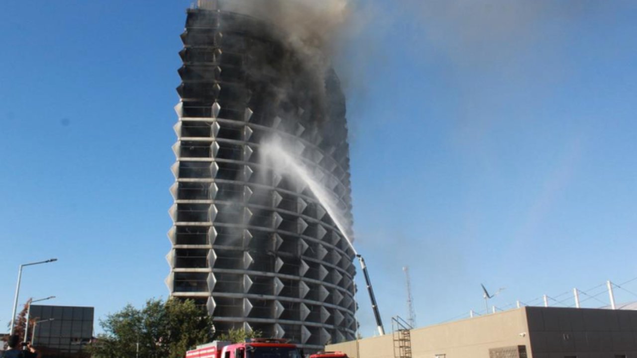 Gaziantep'te çıkan yangın ile ilgili Dedeman Hotel'den açıklama!