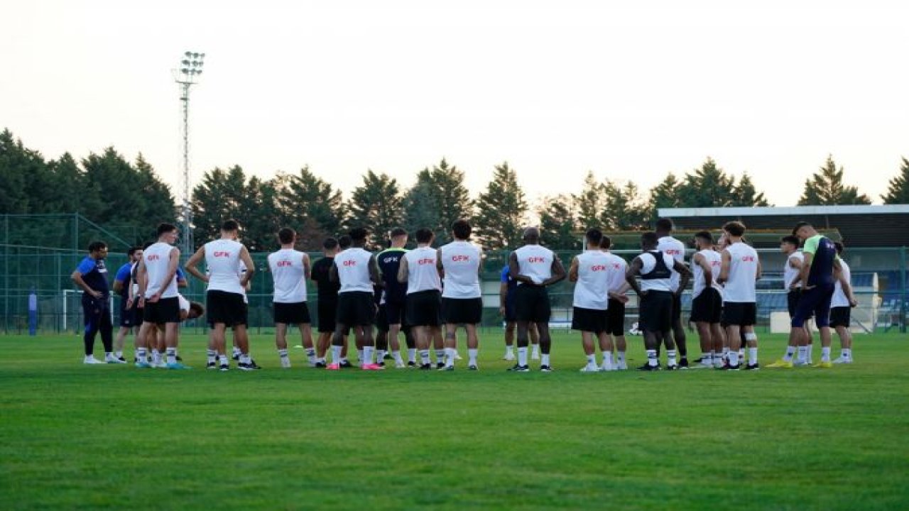 Gaziantep FK, Galatasaray maçı hazırlıklarına başladı