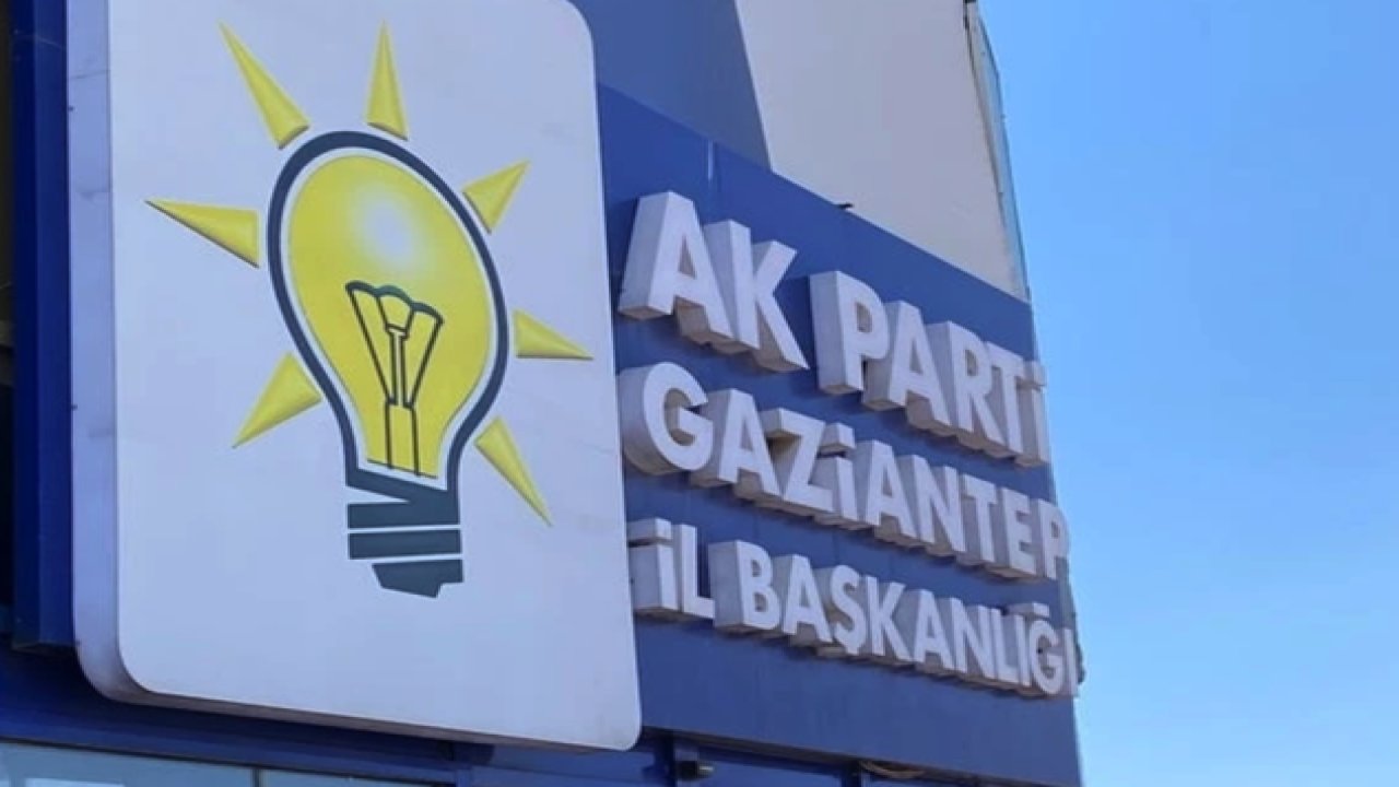 Ak Parti Gaziantep'te İstifa Depremi! Hangi İlçe Başkanlarının İstifası İstendi