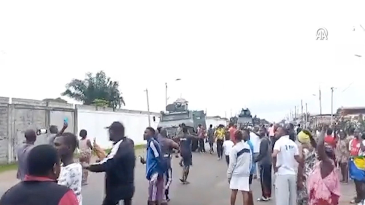 Gabon’da askerler, yönetimi ele geçirdiler... Afrika'daki darbelerin son durağı: Gabon