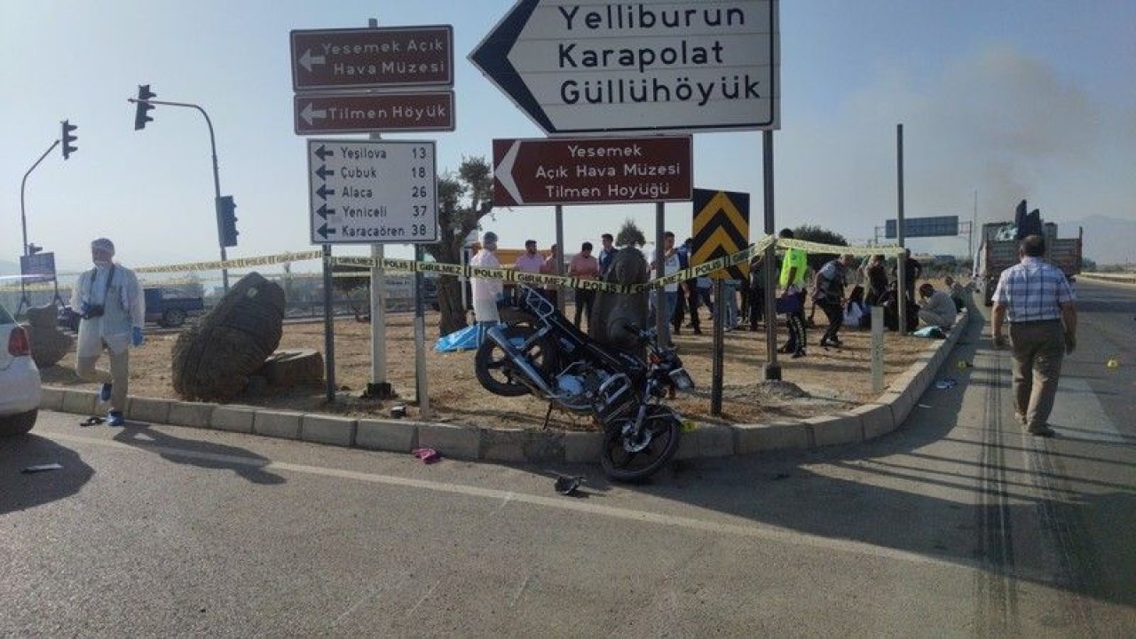 Gaziantep'te kamyonetle çarpışan motosikletin sürücüsü öldü