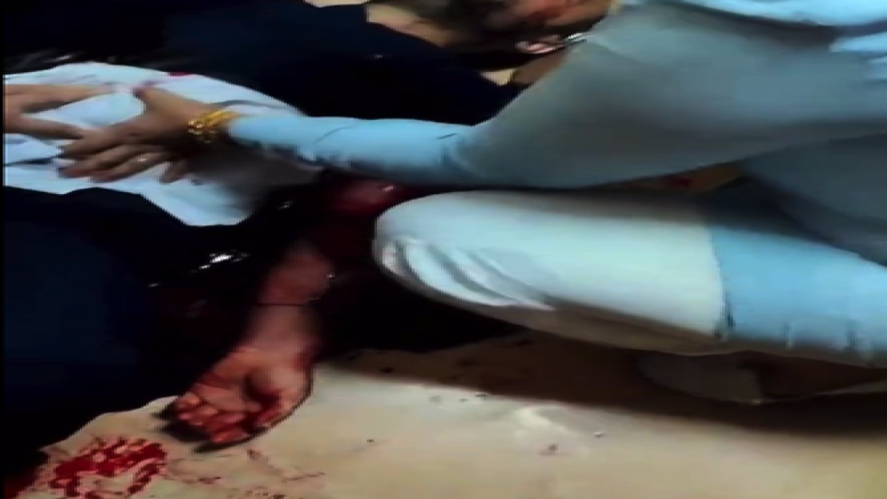 Gaziantep'te Dehşet! Hastane Personeli Husumetlisi Tarafından Bıçaklandı... Dehşet Anları Kamerada