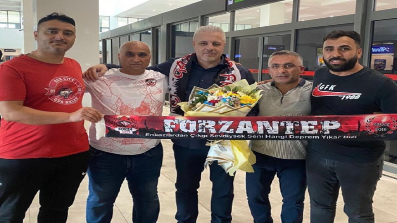 Gaziantep FK'nın yeni teknik direktörü Sumudica Gaziantep'e geldi.