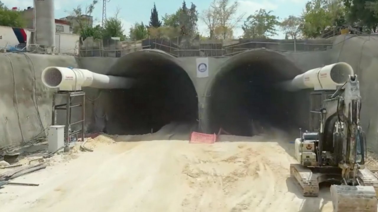 Gaziantep'in Trafiğini Rahatlatacak Şehrin İlk Tünel Projesi Son Sürat! Şahinbey Belediyesi'nin DEV Projeleri Örnek Olmaya Devam Ediyor