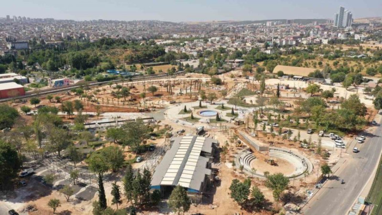 Gaziantep Festival Park’ın yapımında sona yaklaşılıyor