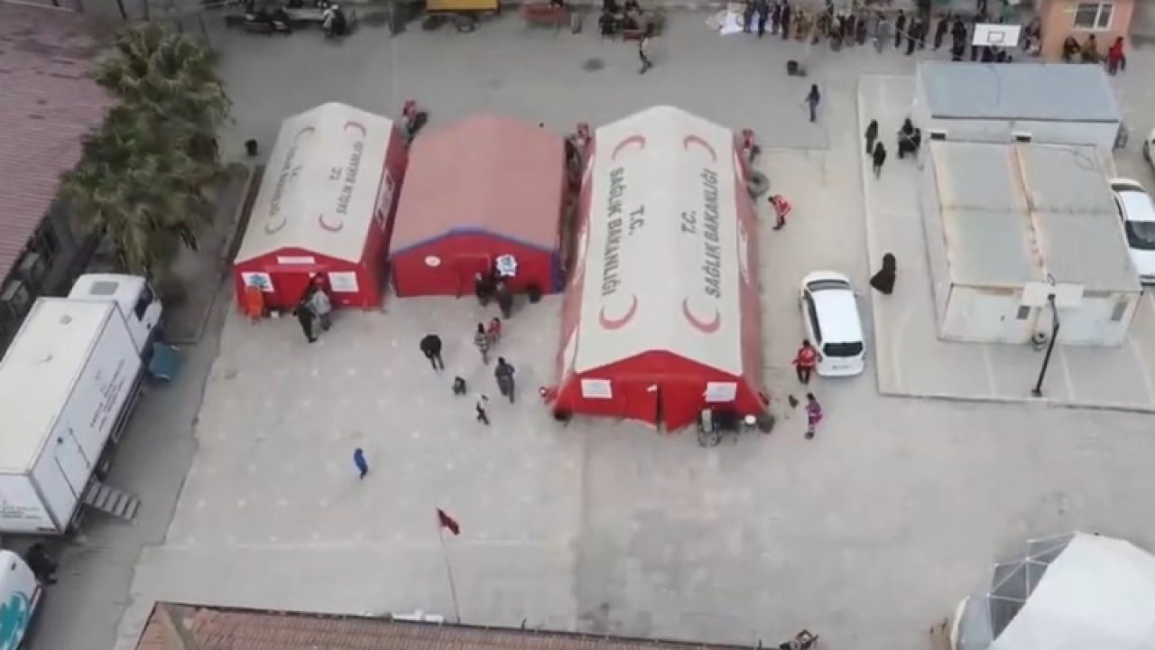 Gaziantep İslahiye ve Nurdağı'nda yaklaşık 21 bin depremzedeye mobil sağlık hizmeti verildi