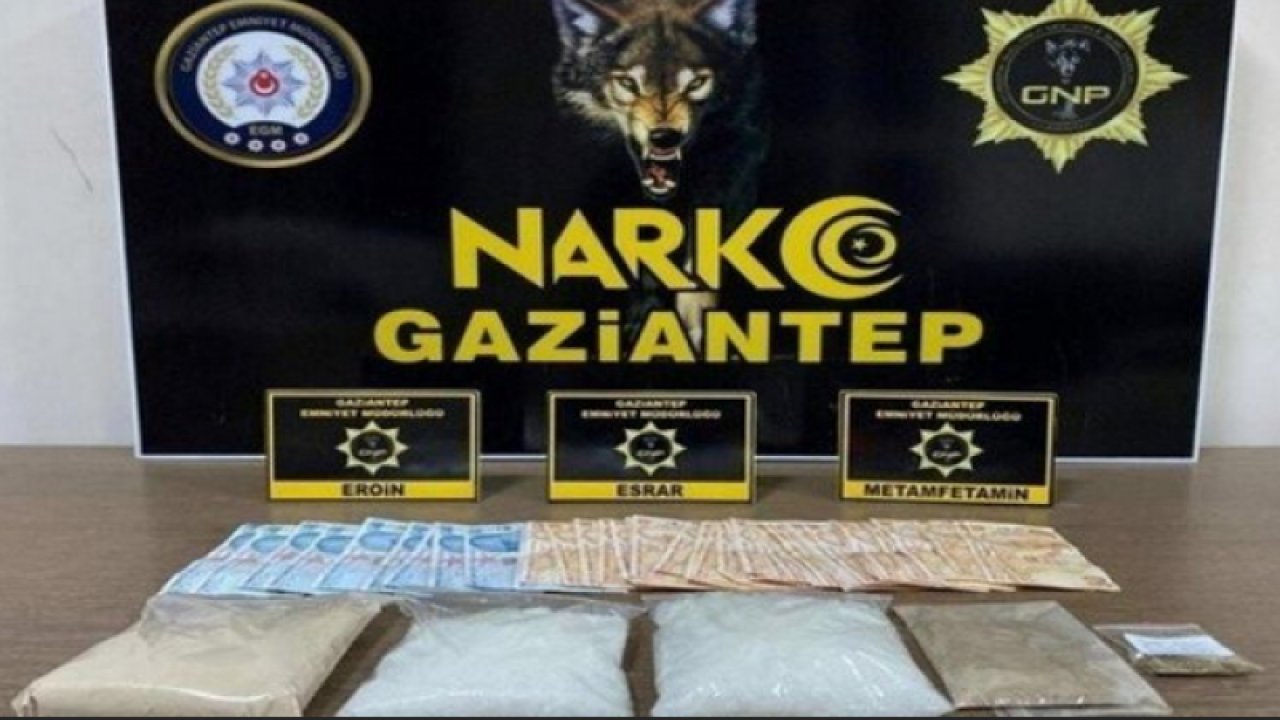 Gaziantep’te uyuşturucu operasyonlarında 2 bin 682 şüpheli yakalandı