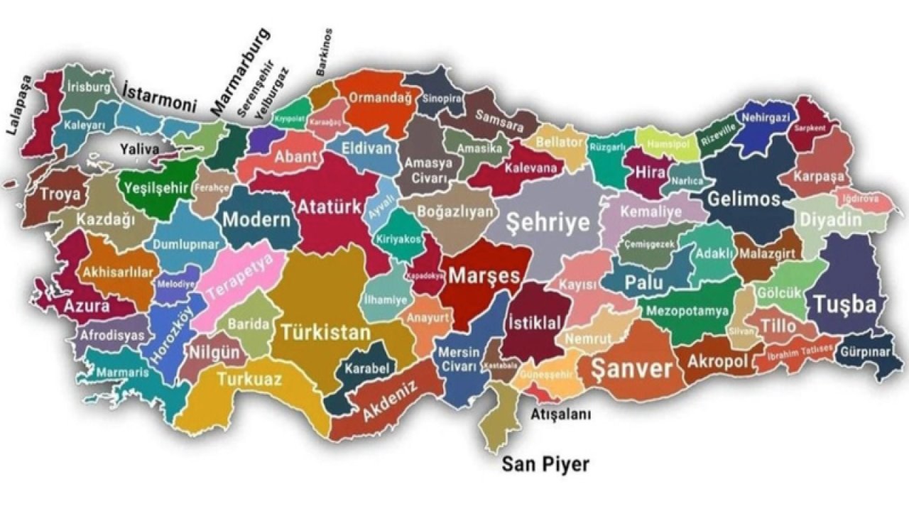Şehirlerin isimlerini değiştiren Yapay zekâ Gaziantep'e bakın hangi ismi verdi!