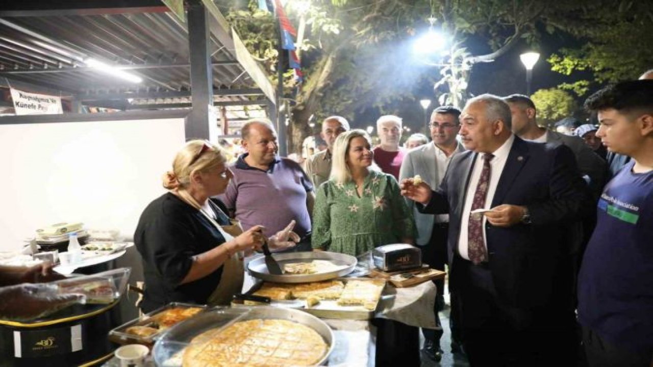 Gaziantep AK Parti İl Başkanı Çetin GastroANTEP stantlarını gezdi