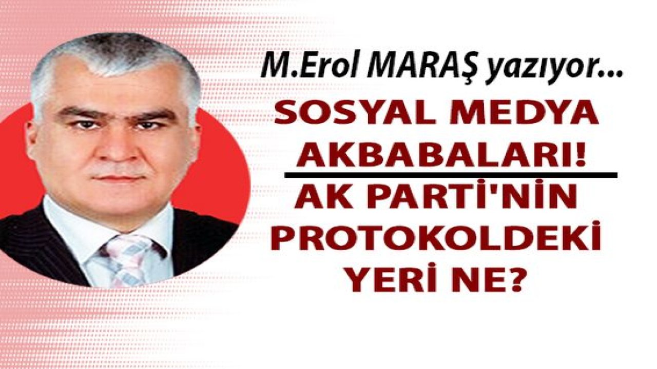 Sosyal medya akbabaları! AK Parti'nin protokoldeki yeri ne?