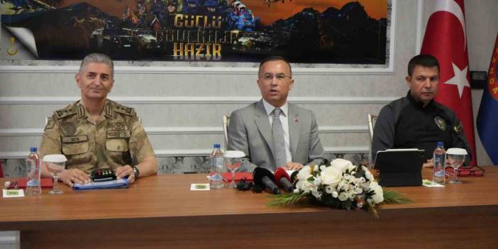 Gaziantep Valisi Çeber: "Narkotik operasyonlarında Türkiye ve Avrupa'da birinciyiz"